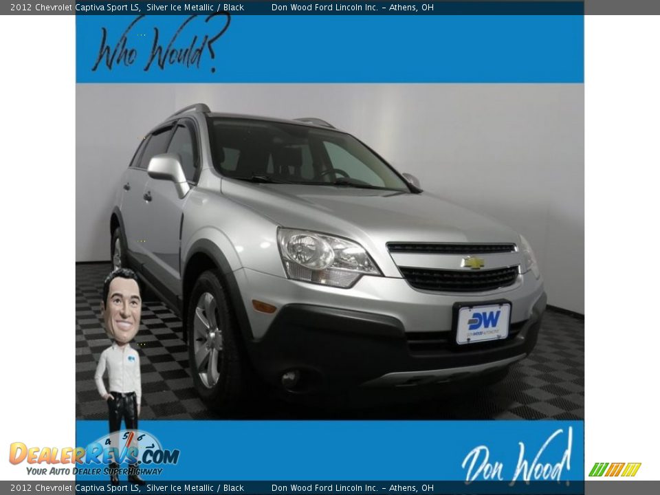 2012 Chevrolet Captiva Sport LS Silver Ice Metallic / Black Photo #1