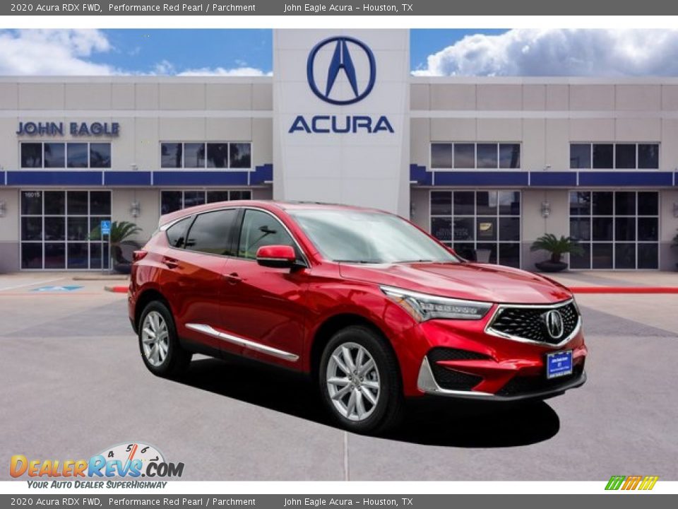 2020 Acura RDX FWD Performance Red Pearl / Parchment Photo #1