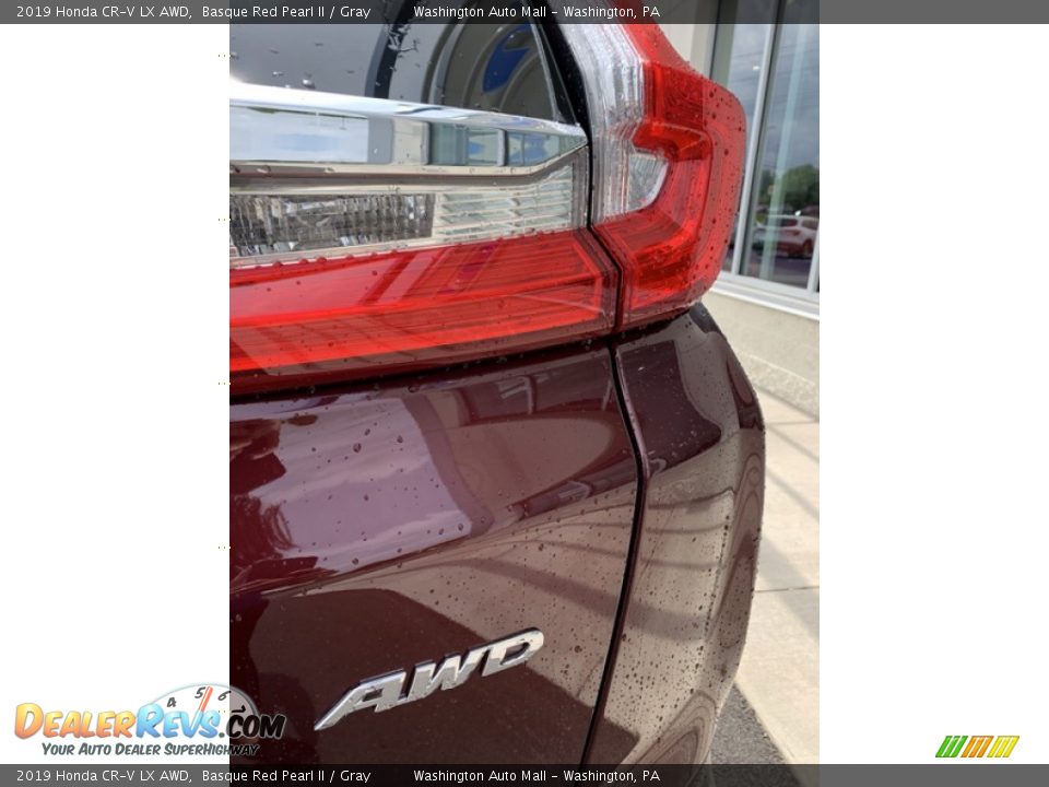 2019 Honda CR-V LX AWD Basque Red Pearl II / Gray Photo #22