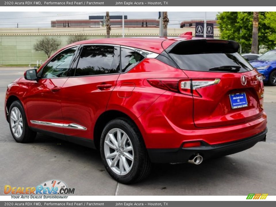 2020 Acura RDX FWD Performance Red Pearl / Parchment Photo #4