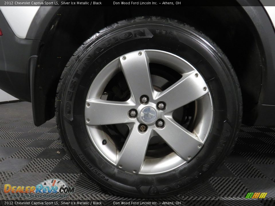 2012 Chevrolet Captiva Sport LS Silver Ice Metallic / Black Photo #17