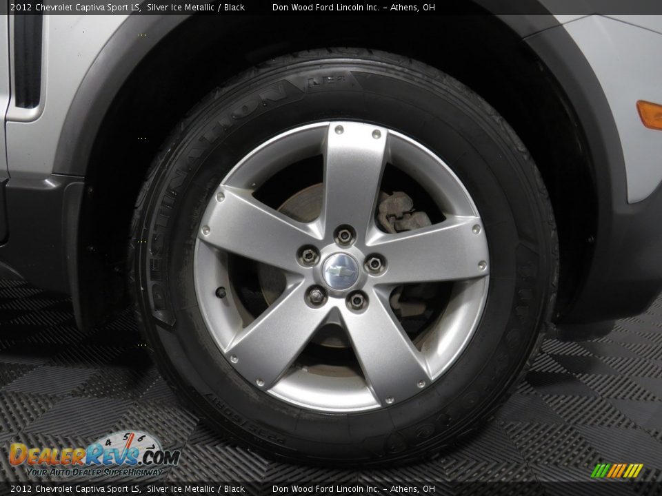 2012 Chevrolet Captiva Sport LS Silver Ice Metallic / Black Photo #18