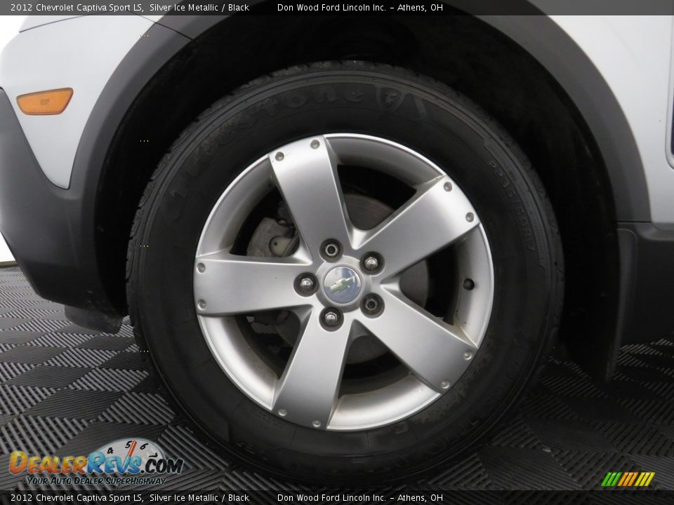 2012 Chevrolet Captiva Sport LS Silver Ice Metallic / Black Photo #19