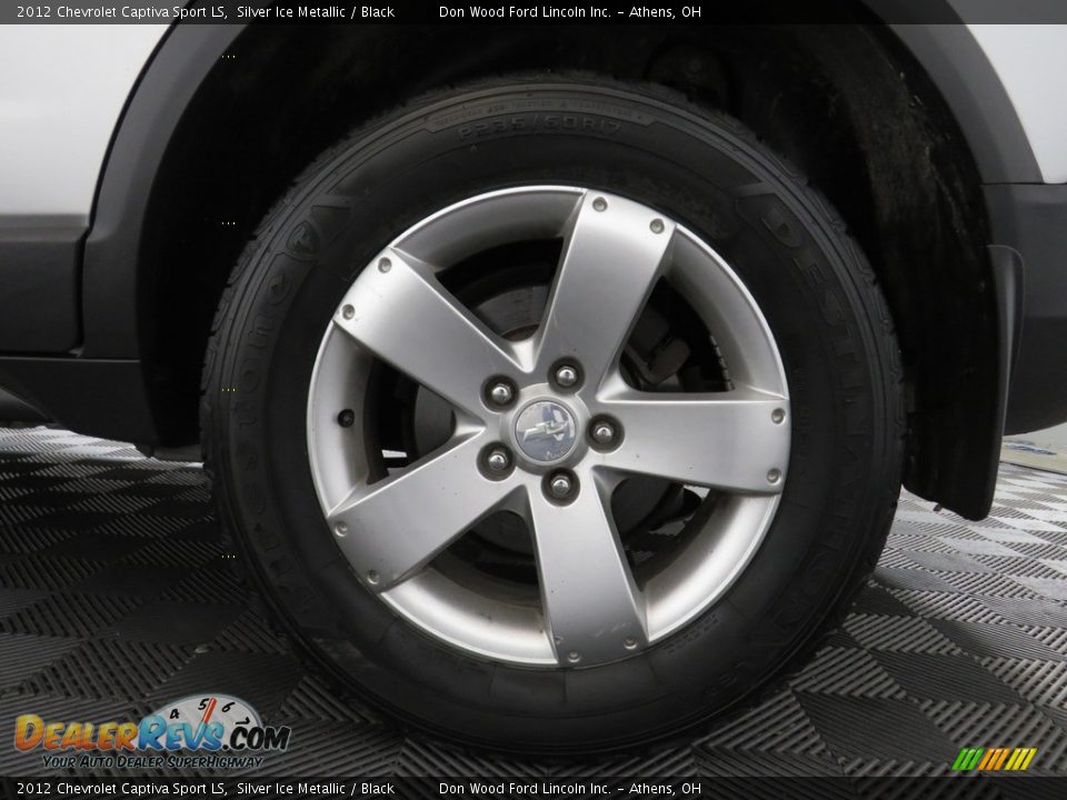 2012 Chevrolet Captiva Sport LS Silver Ice Metallic / Black Photo #20