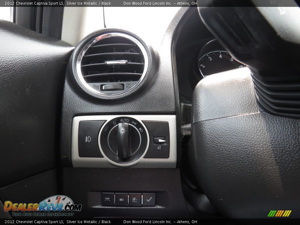 2012 Chevrolet Captiva Sport LS Silver Ice Metallic / Black Photo #35