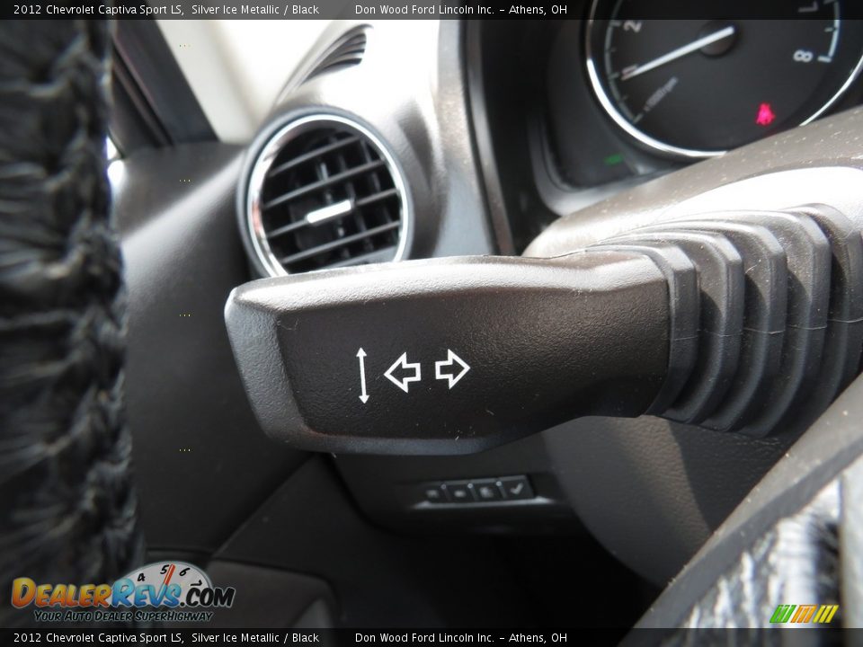 2012 Chevrolet Captiva Sport LS Silver Ice Metallic / Black Photo #36