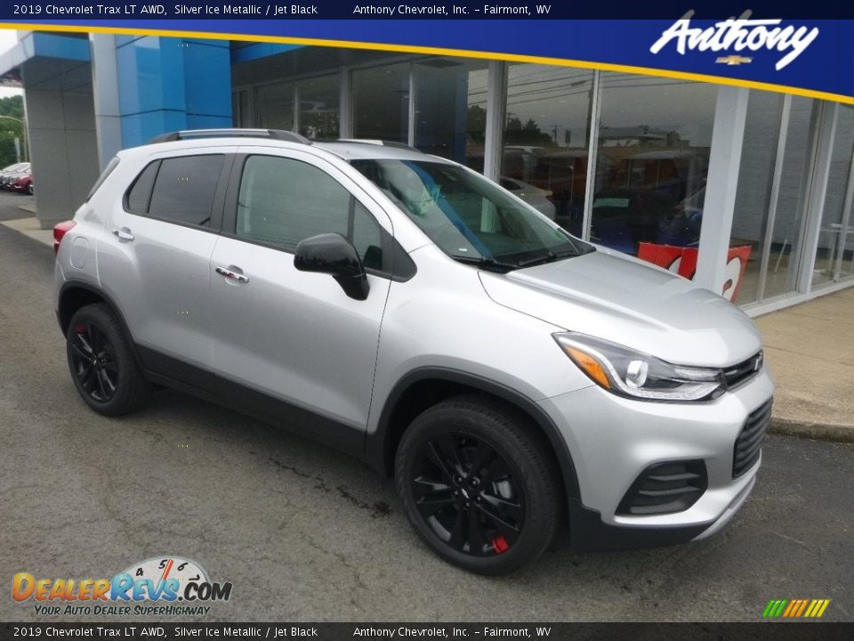2019 Chevrolet Trax LT AWD Silver Ice Metallic / Jet Black Photo #1