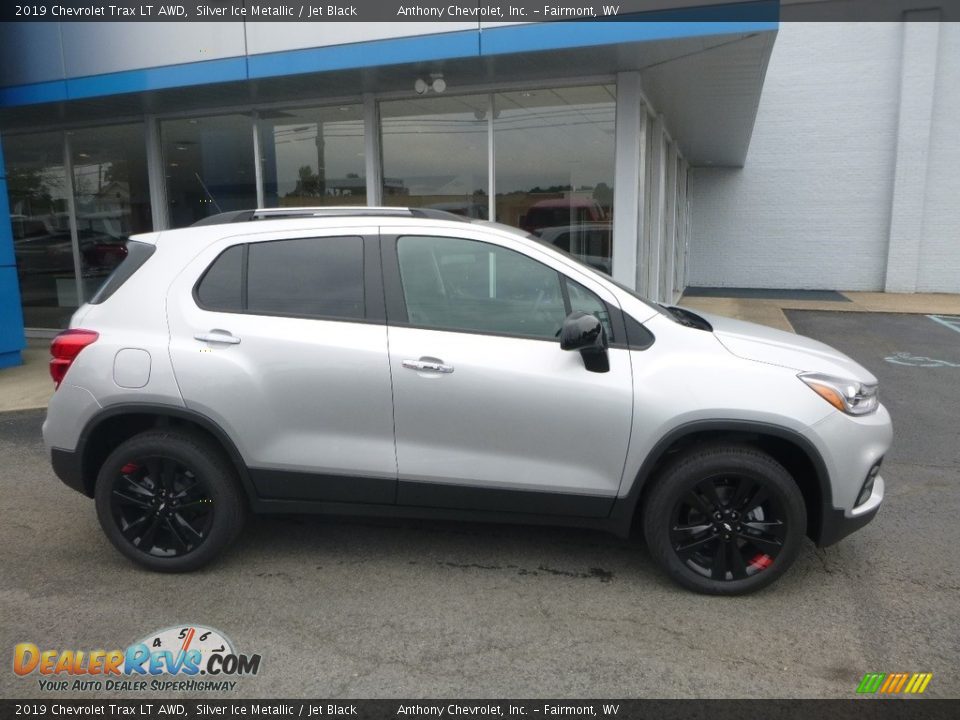 2019 Chevrolet Trax LT AWD Silver Ice Metallic / Jet Black Photo #3