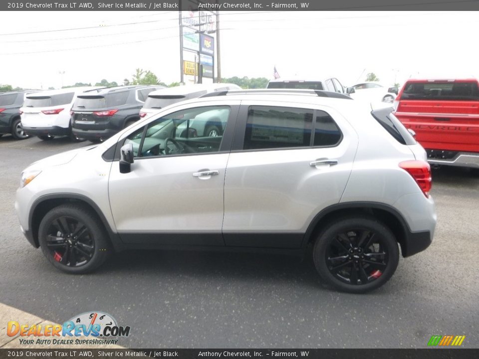 2019 Chevrolet Trax LT AWD Silver Ice Metallic / Jet Black Photo #7