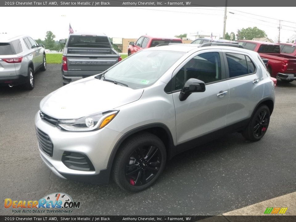 2019 Chevrolet Trax LT AWD Silver Ice Metallic / Jet Black Photo #8