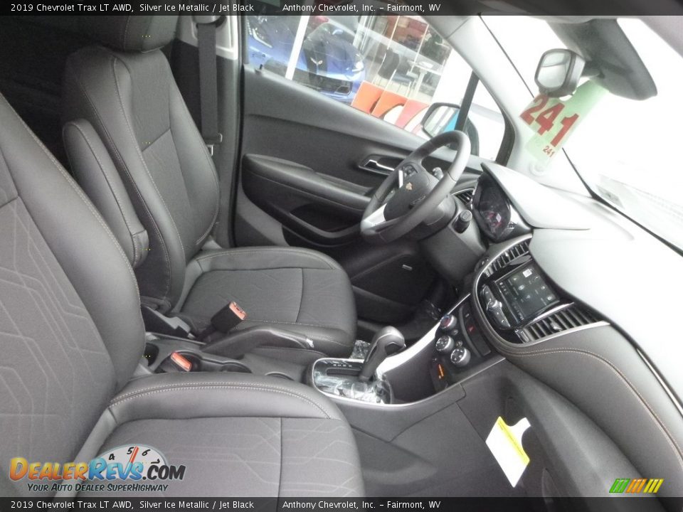 2019 Chevrolet Trax LT AWD Silver Ice Metallic / Jet Black Photo #10