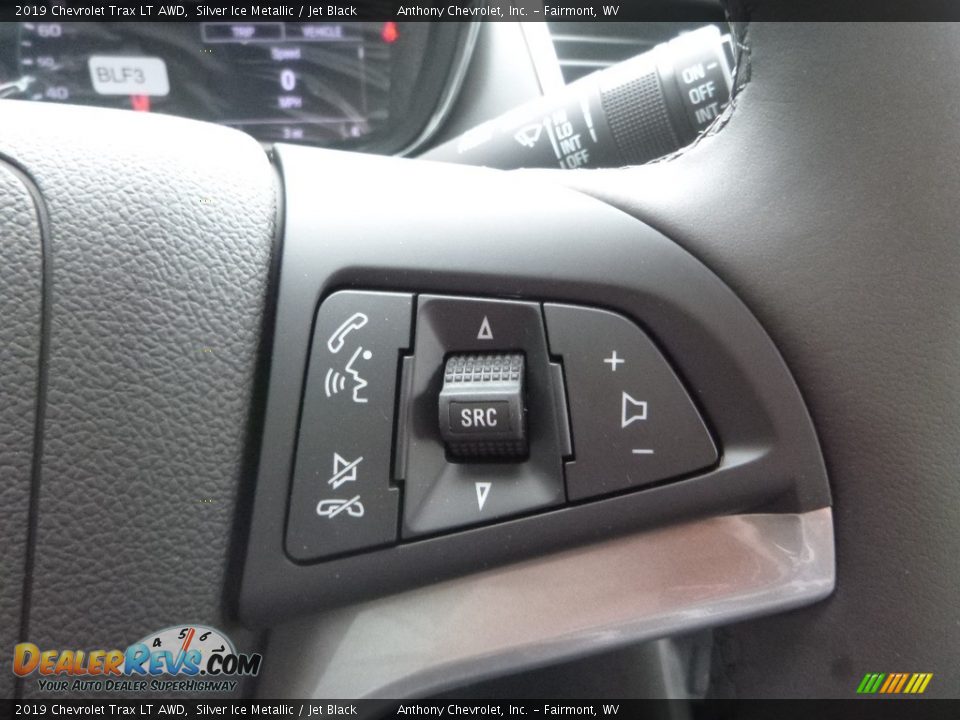 2019 Chevrolet Trax LT AWD Silver Ice Metallic / Jet Black Photo #18
