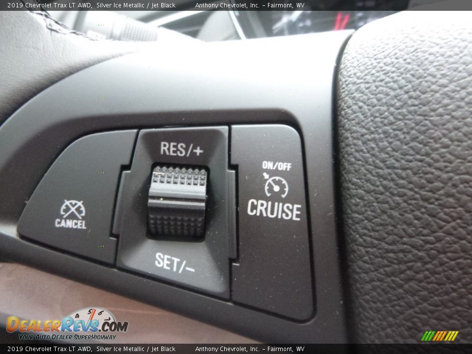 2019 Chevrolet Trax LT AWD Silver Ice Metallic / Jet Black Photo #19