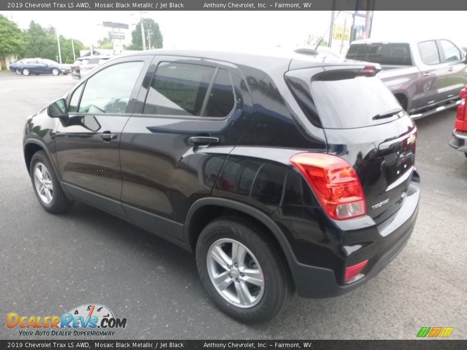2019 Chevrolet Trax LS AWD Mosaic Black Metallic / Jet Black Photo #6