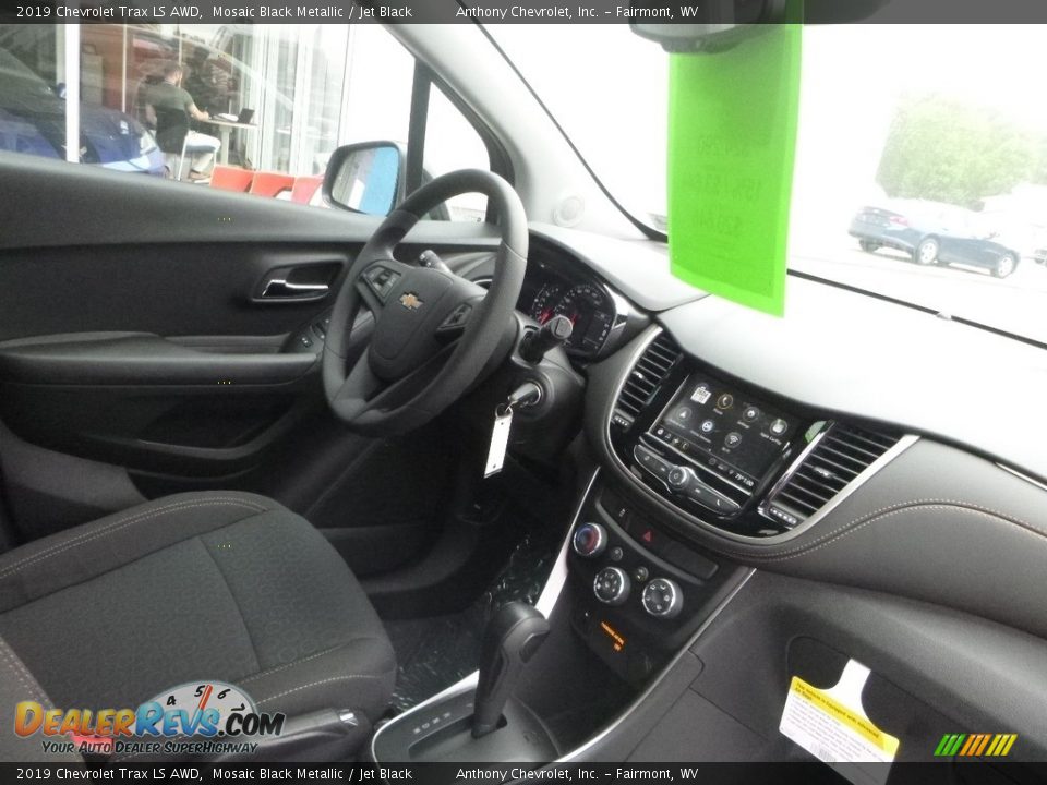 2019 Chevrolet Trax LS AWD Mosaic Black Metallic / Jet Black Photo #11