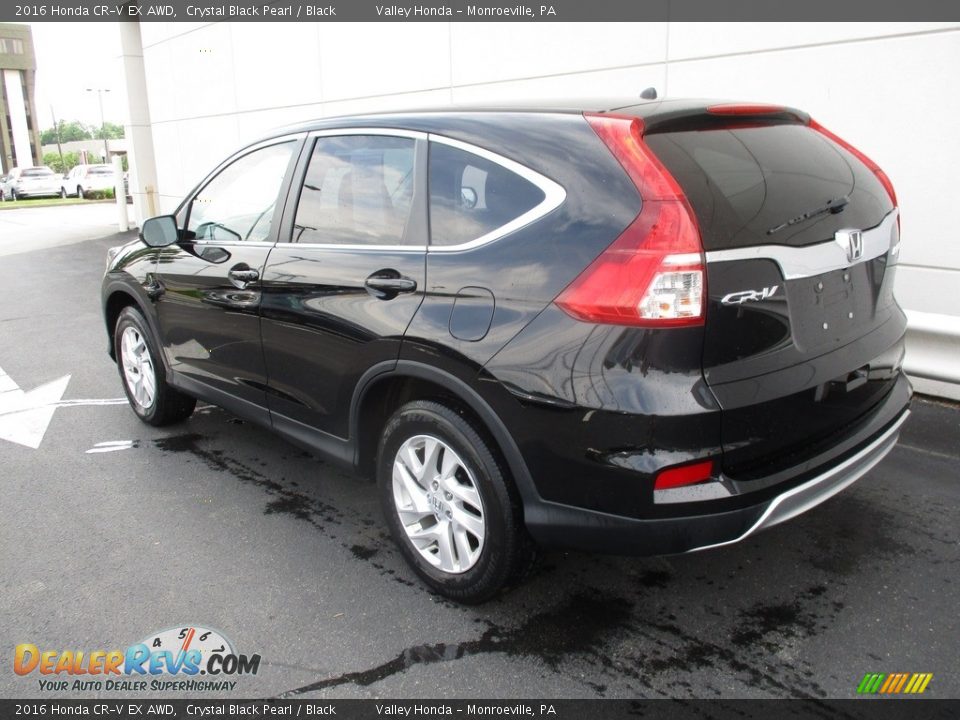2016 Honda CR-V EX AWD Crystal Black Pearl / Black Photo #3