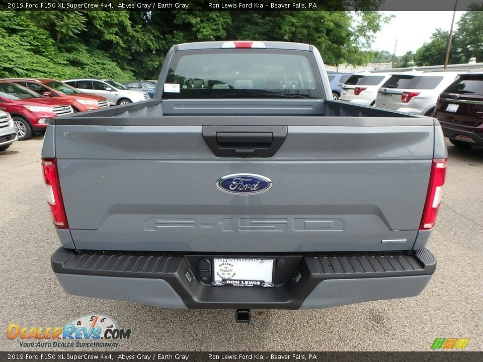 2019 Ford F150 XL SuperCrew 4x4 Abyss Gray / Earth Gray Photo #3