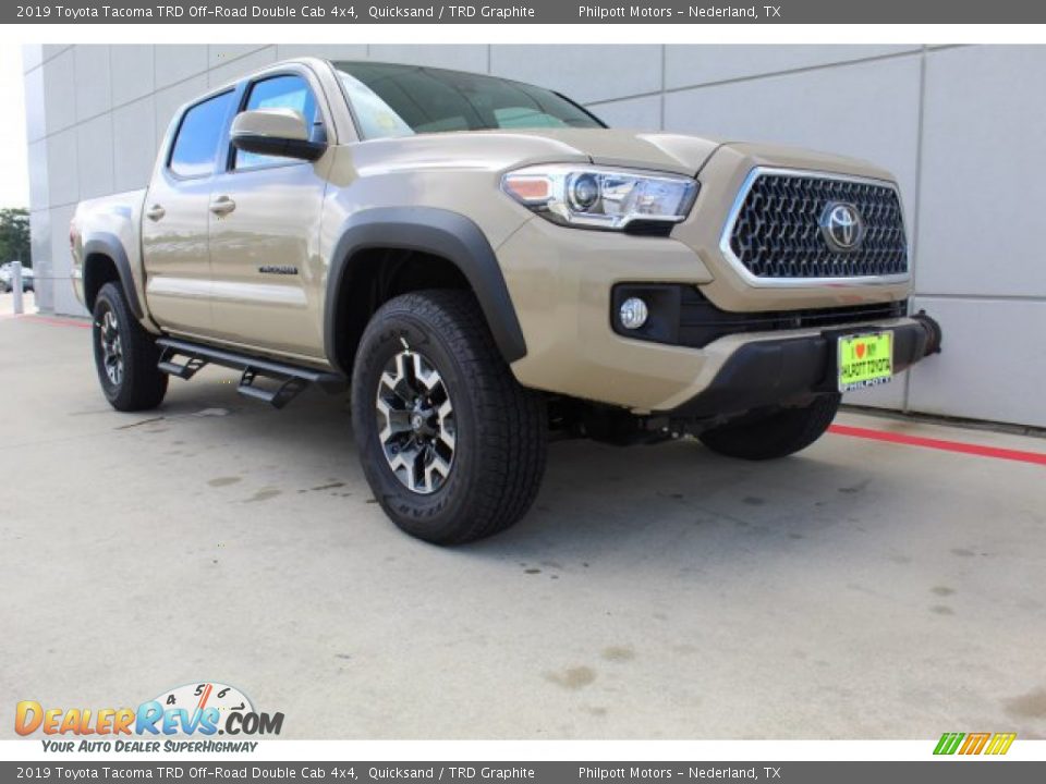 2019 Toyota Tacoma TRD Off-Road Double Cab 4x4 Quicksand / TRD Graphite Photo #2