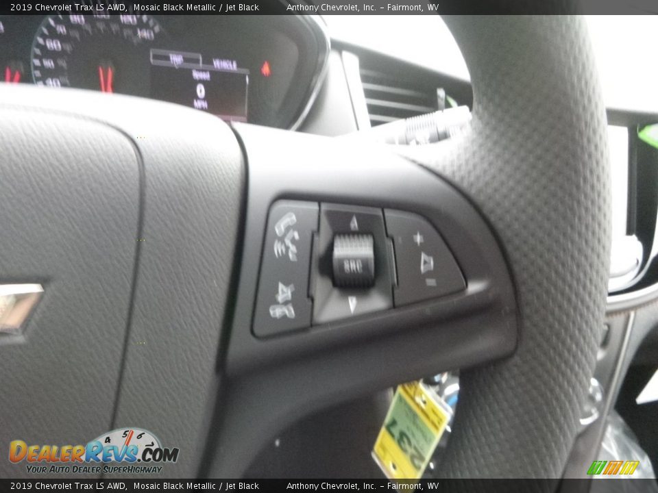 2019 Chevrolet Trax LS AWD Mosaic Black Metallic / Jet Black Photo #18