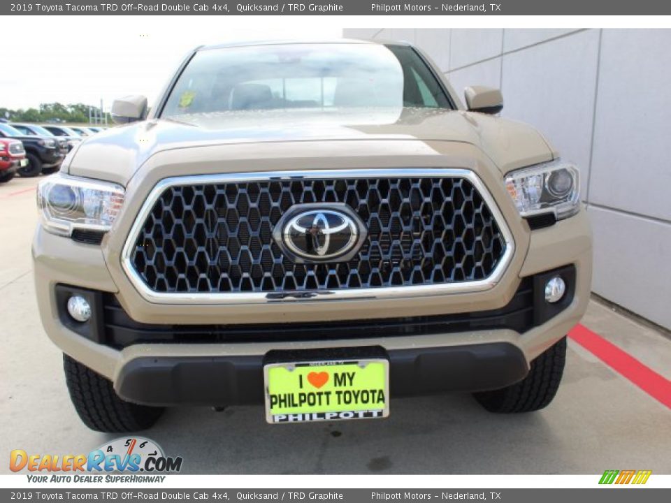 2019 Toyota Tacoma TRD Off-Road Double Cab 4x4 Quicksand / TRD Graphite Photo #3