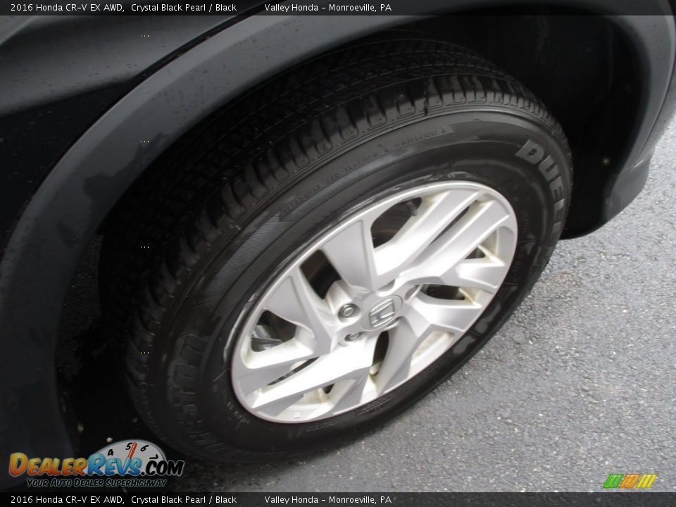 2016 Honda CR-V EX AWD Crystal Black Pearl / Black Photo #6
