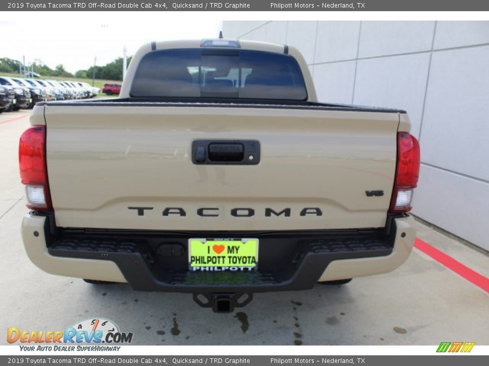 2019 Toyota Tacoma TRD Off-Road Double Cab 4x4 Quicksand / TRD Graphite Photo #7