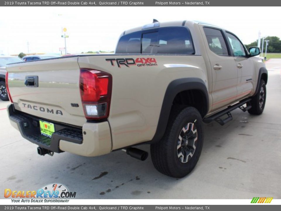 2019 Toyota Tacoma TRD Off-Road Double Cab 4x4 Quicksand / TRD Graphite Photo #8