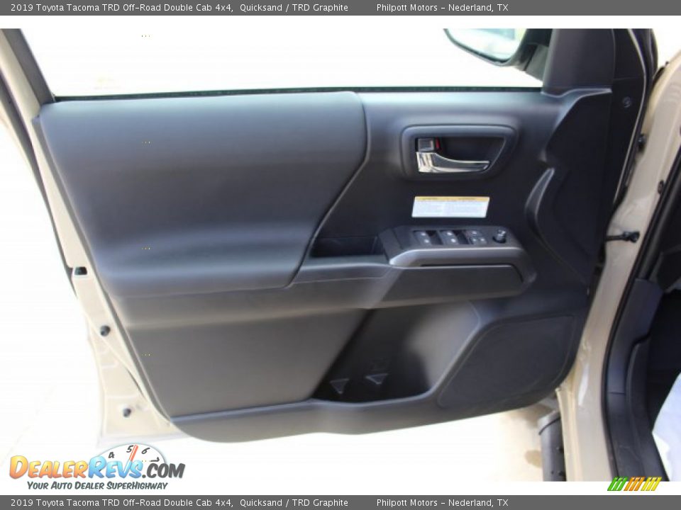 2019 Toyota Tacoma TRD Off-Road Double Cab 4x4 Quicksand / TRD Graphite Photo #9