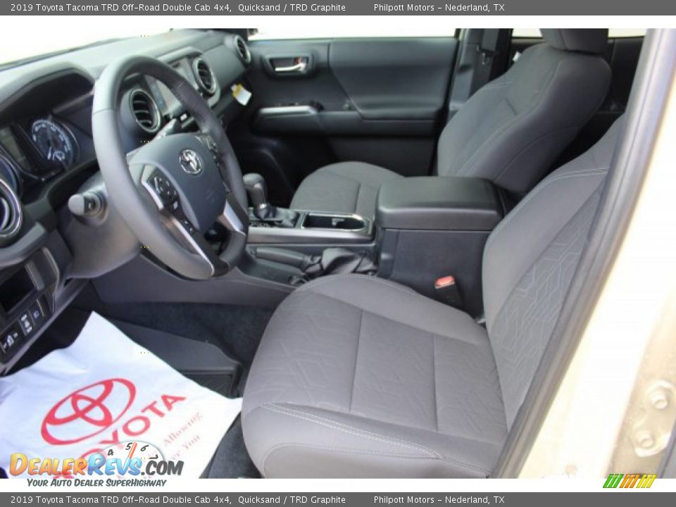 2019 Toyota Tacoma TRD Off-Road Double Cab 4x4 Quicksand / TRD Graphite Photo #10