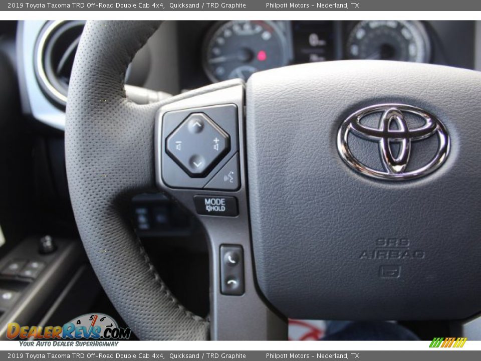 2019 Toyota Tacoma TRD Off-Road Double Cab 4x4 Quicksand / TRD Graphite Photo #11