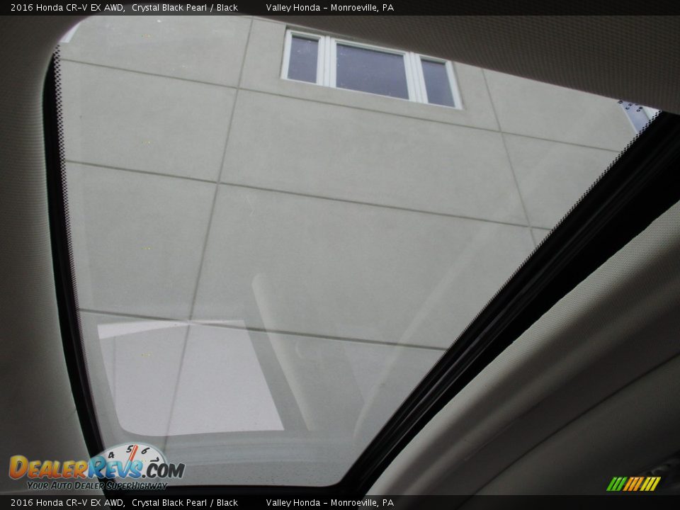 2016 Honda CR-V EX AWD Crystal Black Pearl / Black Photo #11
