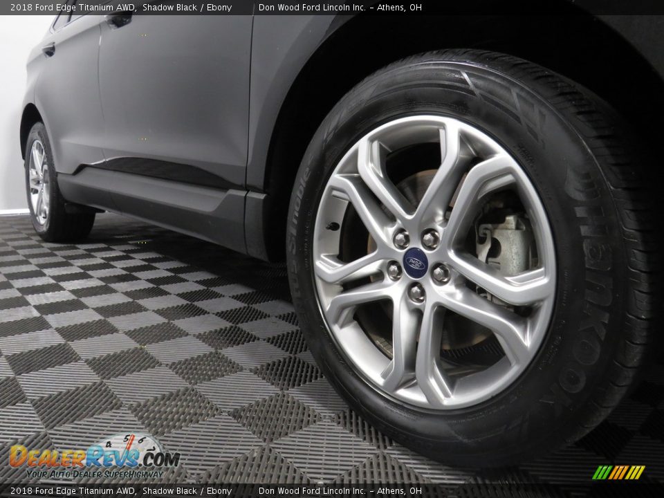 2018 Ford Edge Titanium AWD Shadow Black / Ebony Photo #3