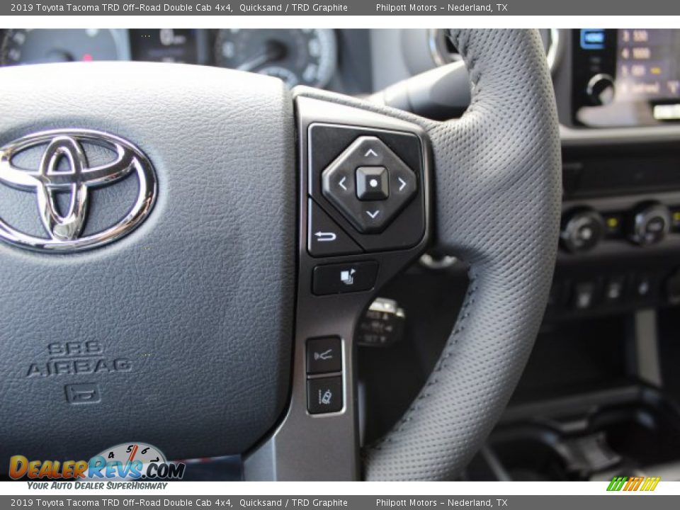 2019 Toyota Tacoma TRD Off-Road Double Cab 4x4 Quicksand / TRD Graphite Photo #12