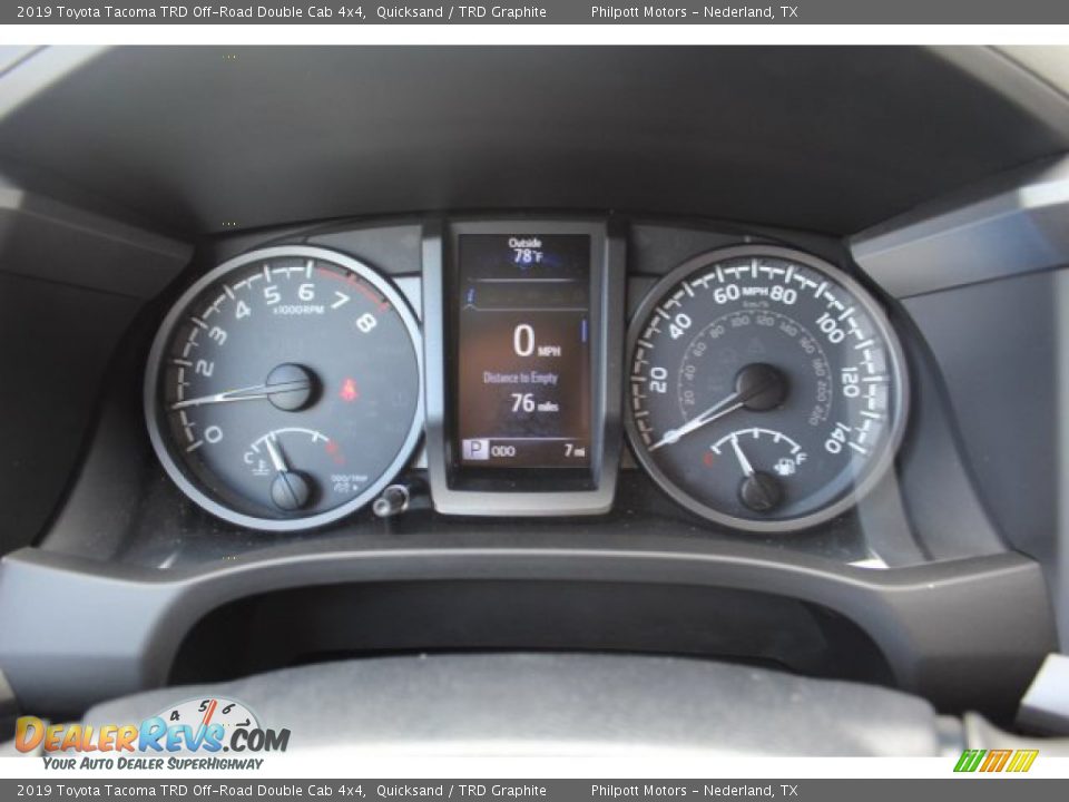 2019 Toyota Tacoma TRD Off-Road Double Cab 4x4 Quicksand / TRD Graphite Photo #13