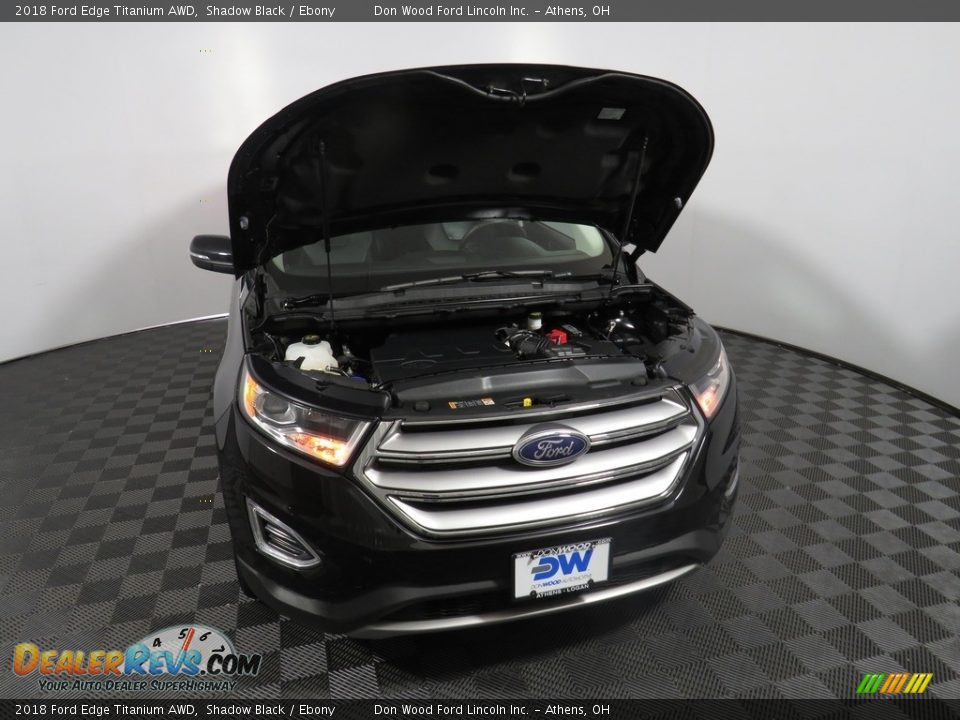 2018 Ford Edge Titanium AWD Shadow Black / Ebony Photo #5