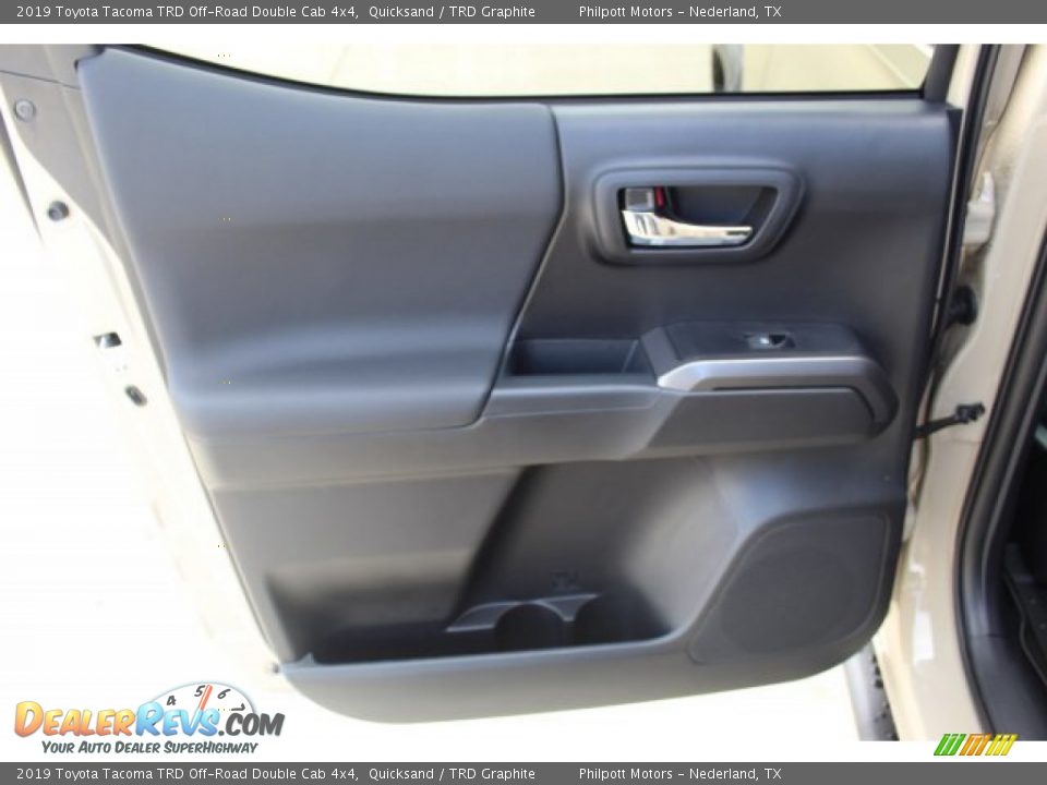 2019 Toyota Tacoma TRD Off-Road Double Cab 4x4 Quicksand / TRD Graphite Photo #17