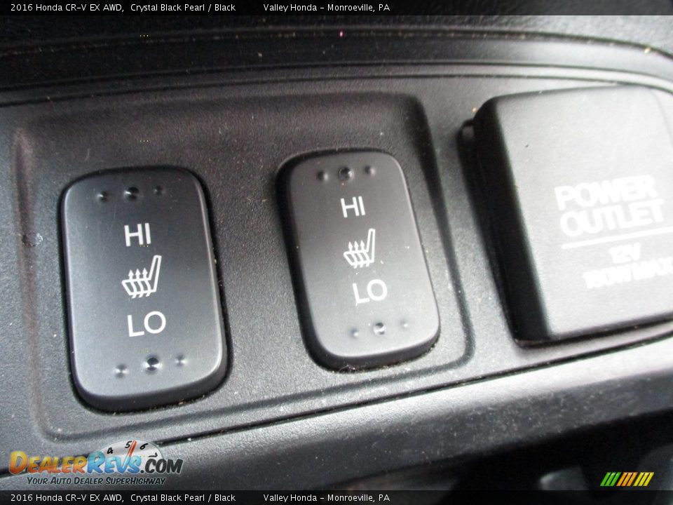 2016 Honda CR-V EX AWD Crystal Black Pearl / Black Photo #15