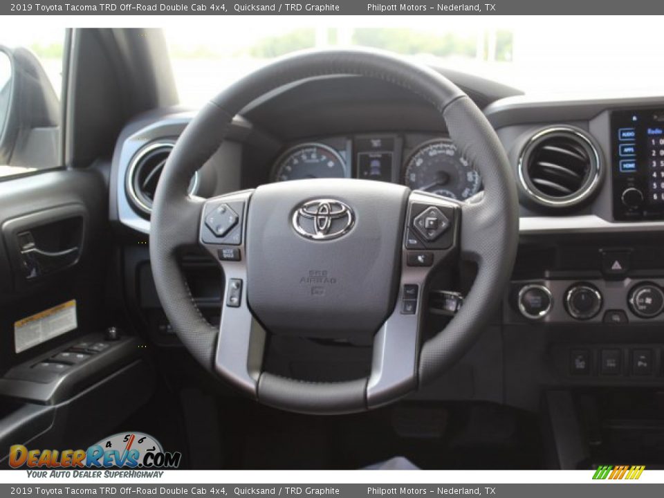 2019 Toyota Tacoma TRD Off-Road Double Cab 4x4 Quicksand / TRD Graphite Photo #20