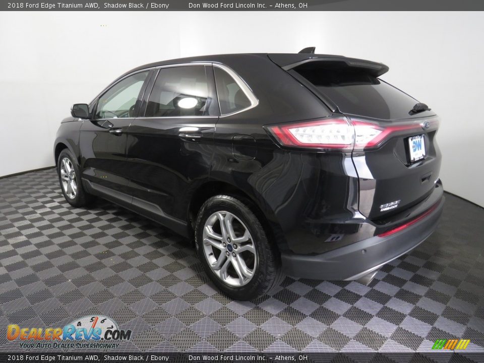 2018 Ford Edge Titanium AWD Shadow Black / Ebony Photo #9