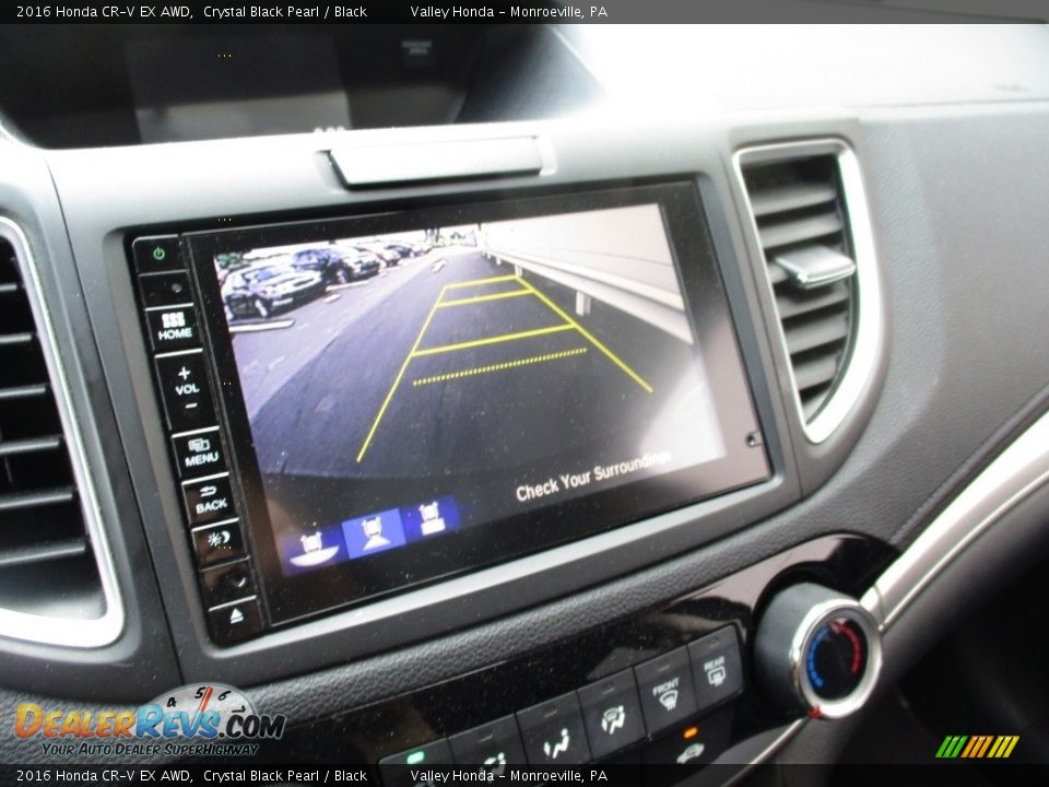 2016 Honda CR-V EX AWD Crystal Black Pearl / Black Photo #17