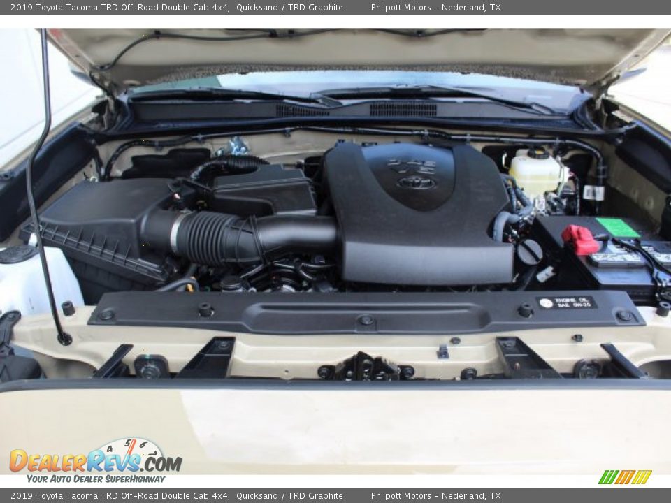 2019 Toyota Tacoma TRD Off-Road Double Cab 4x4 Quicksand / TRD Graphite Photo #22