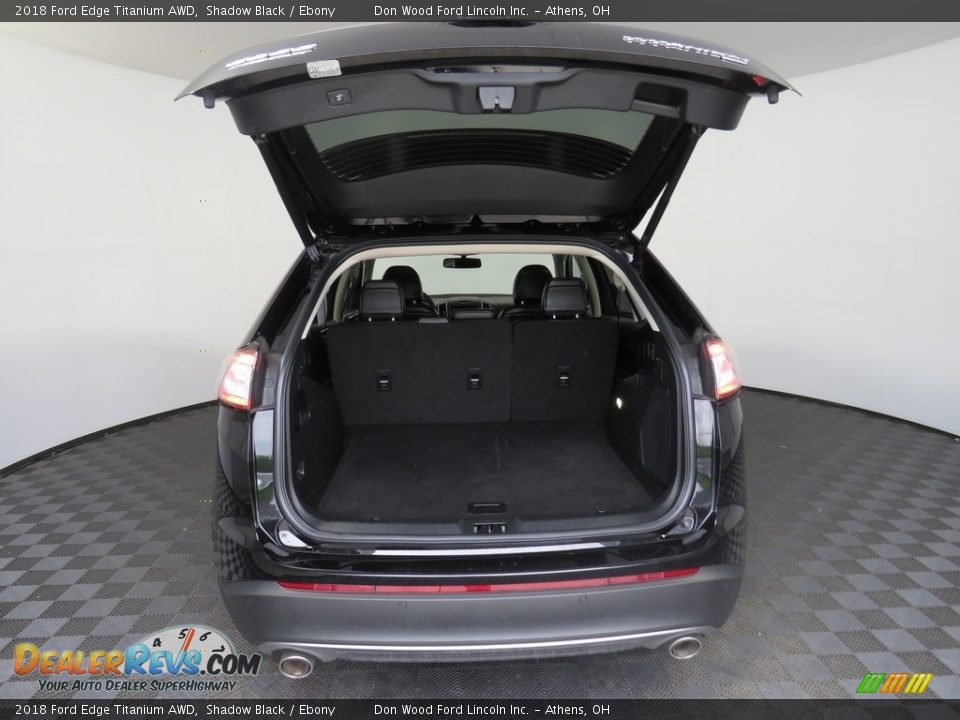 2018 Ford Edge Titanium AWD Shadow Black / Ebony Photo #12