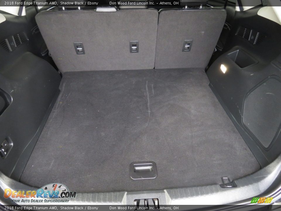 2018 Ford Edge Titanium AWD Shadow Black / Ebony Photo #13