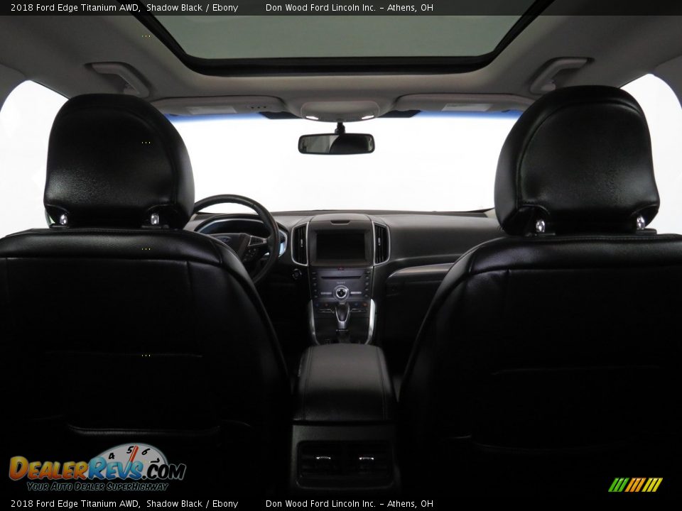2018 Ford Edge Titanium AWD Shadow Black / Ebony Photo #14