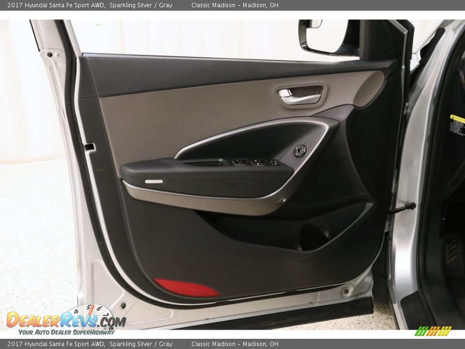 2017 Hyundai Santa Fe Sport AWD Sparkling Silver / Gray Photo #4