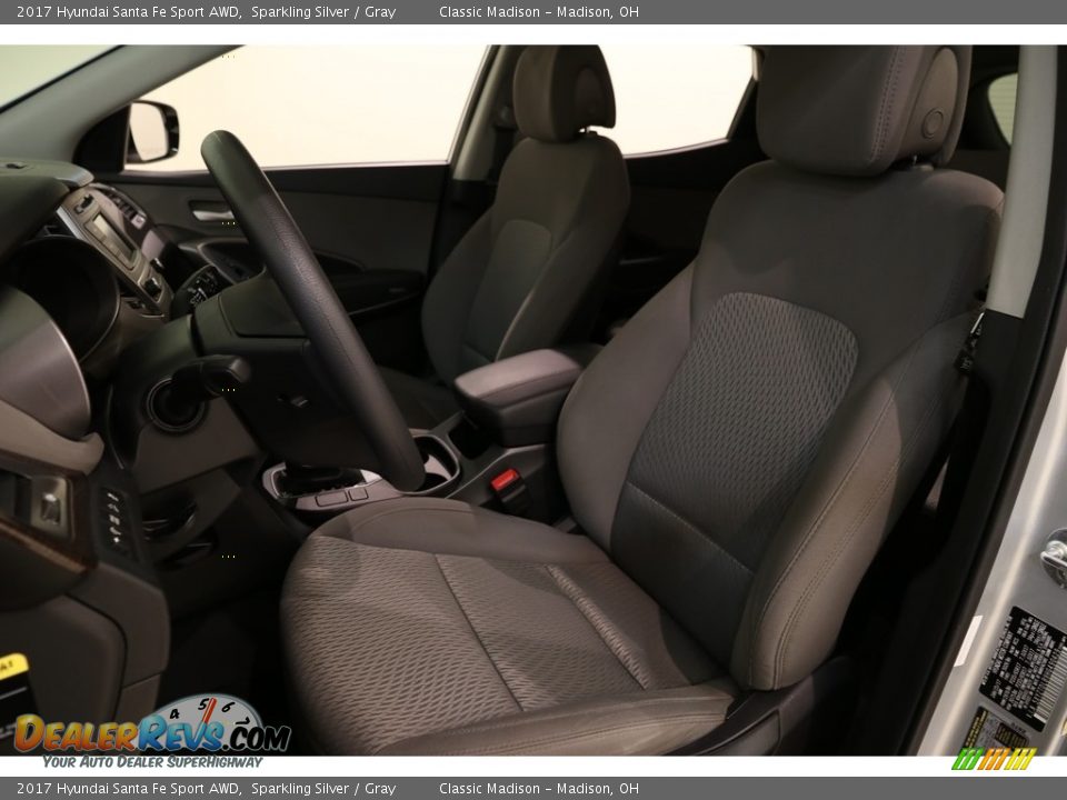 2017 Hyundai Santa Fe Sport AWD Sparkling Silver / Gray Photo #5
