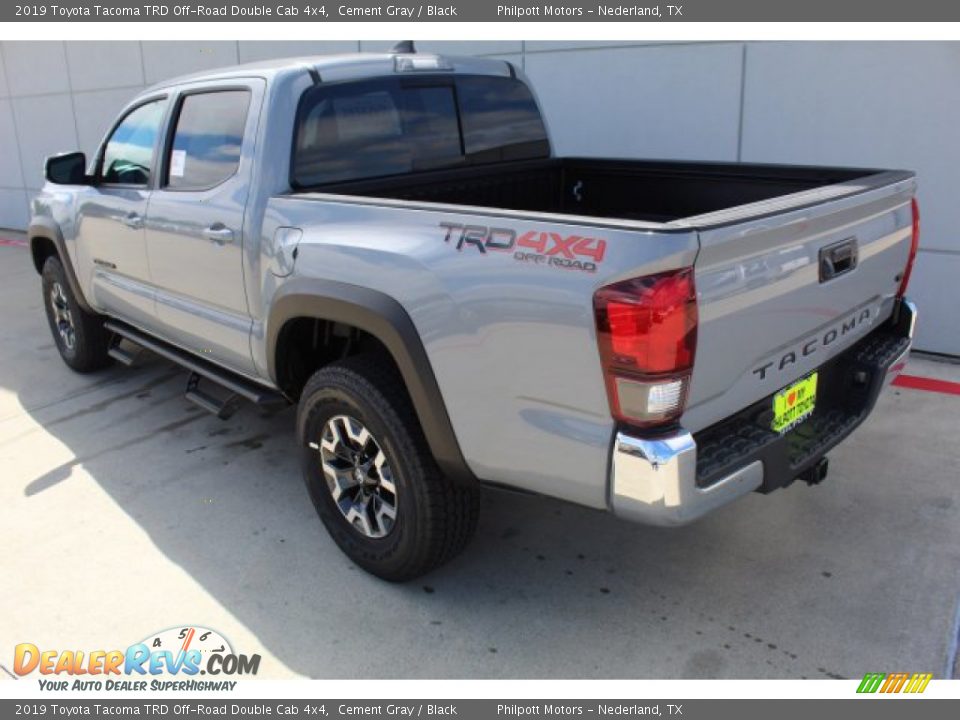 2019 Toyota Tacoma TRD Off-Road Double Cab 4x4 Cement Gray / Black Photo #6