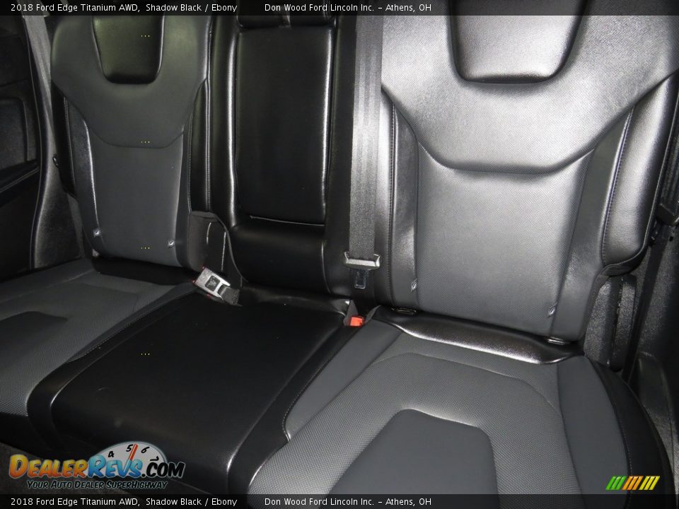 2018 Ford Edge Titanium AWD Shadow Black / Ebony Photo #25