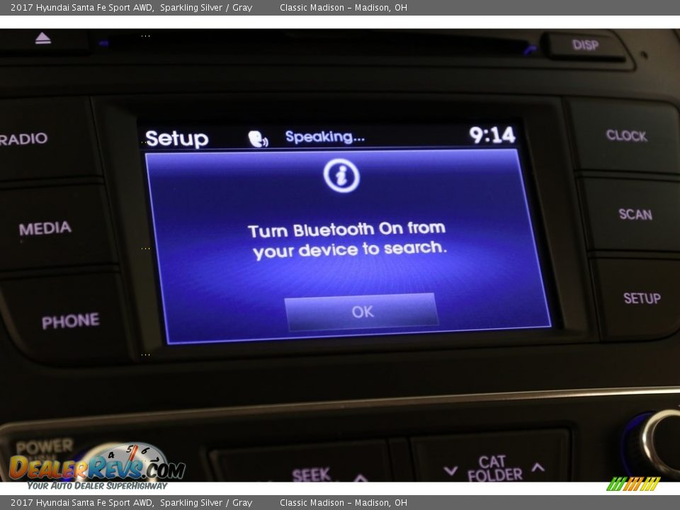 2017 Hyundai Santa Fe Sport AWD Sparkling Silver / Gray Photo #11