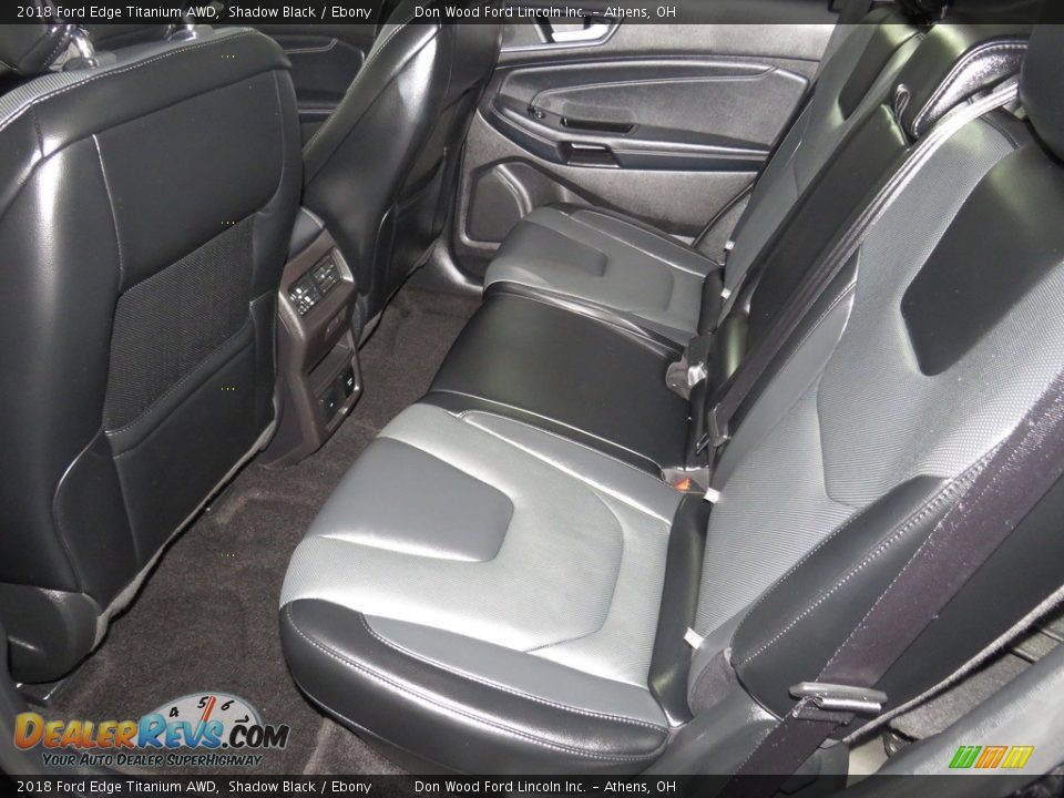 2018 Ford Edge Titanium AWD Shadow Black / Ebony Photo #27